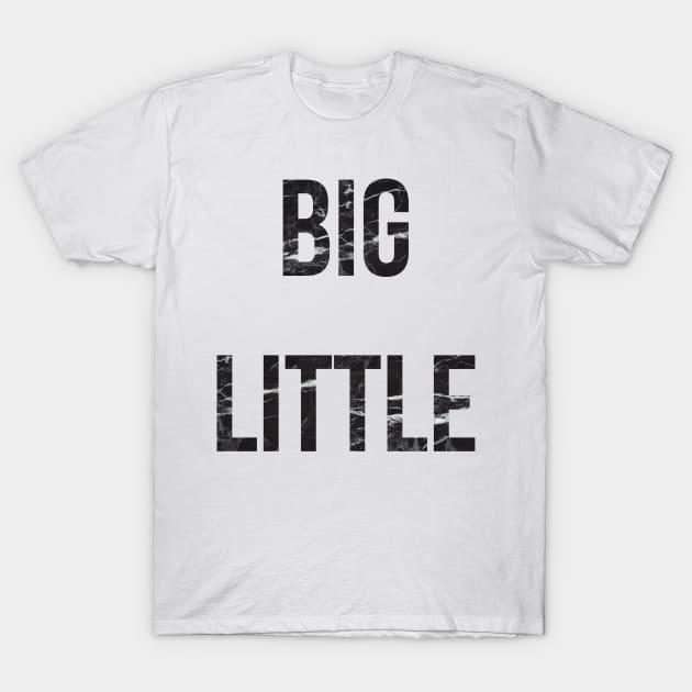 Marble Big Little T-Shirt by lolosenese